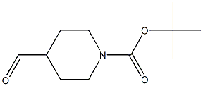 N-Boc-piperidine-4-carboxaldehyde 구조식 이미지