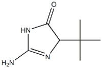 2-aMino-5-(1,1-diMethylethyl)-3,5-dihydro-4H-IMidazol-4-one 구조식 이미지