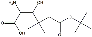 Boc-(2R,3S)-2-aMino-3-hydroxy-4,4-diMethylpentanoic acid 구조식 이미지