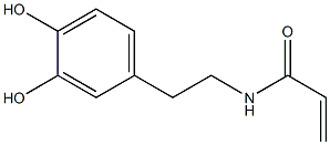 N-(3,4-dihydroxyphenethyl)acrylaMide 구조식 이미지