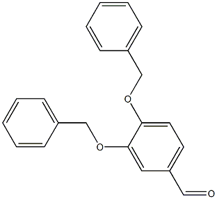 3,4-Bis(benzyloxy) Bezaldehyde 구조식 이미지