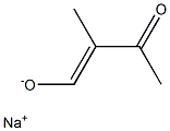 SodiuM 2-Methyl-3-oxobut-1-en-1-olate Structure