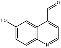 6-hydroxyquinoline-4-carbaldehyde Structure