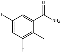 3,5-Difluoro-2-MethylbenzaMide, 97% 구조식 이미지