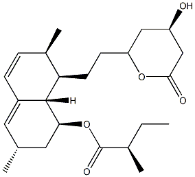 Lovastatin EP IMpurity F 구조식 이미지