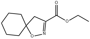ethyl 1-oxa-2-azaspiro[4.5]dec-2-ene-3-carboxylate 구조식 이미지