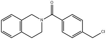 (4-(chloroMethyl)phenyl)(3,4-dihydroisoquinolin-2(1H)-yl)Methanone Structure