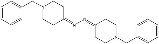 1,2-bis(1-benzylpiperidin-4-ylidene)hydrazine 구조식 이미지