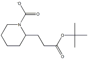 3-S-()-BOC-Ethylpiperidinecarboxylate Structure