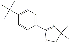 2-(4-(tert-butyl)phenyl)-4,4-diMethyl-4,5-dihydrooxazole Structure