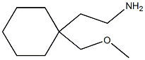 2-(1-(MethoxyMethyl)cyclohexyl)ethanaMine Structure