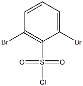 2,6-dibroMobenzene-1-sulfonyl chloride Structure