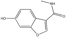 6-hydroxy-N-Methylbenzofuran-3-carboxaMide Structure