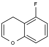 5-Fluoro-4H-1-benzopyran Structure