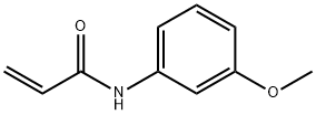 N-(3-methoxyphenyl)acrylamide 구조식 이미지