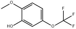 2-METHOXY-5-(TRIFLUOROMETHOXY)PHENOL Structure