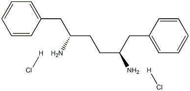 (2S,5S)-1,6-DIPHENYLHEXANE- 2,5-DIAMINE DIHYDROCHLORIDE Structure