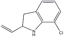 7-Chloro-2-vinyl-2,3-dihydro-1H-indole Structure