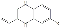 7-Chloro-2-vinyl-1,2,3,4-tetrahydro-quinoxaline 구조식 이미지