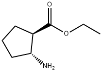 Ethyl (1R,2R)-2-AMinocyclopentanecarboxylate 구조식 이미지