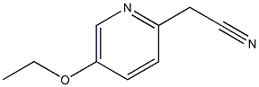 2-(5-ethoxypyridin-2-yl)acetonitrile 구조식 이미지
