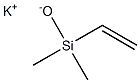 POTASSIUM VINYLDIMETHYLSILANOLATE, tech-90 Structure