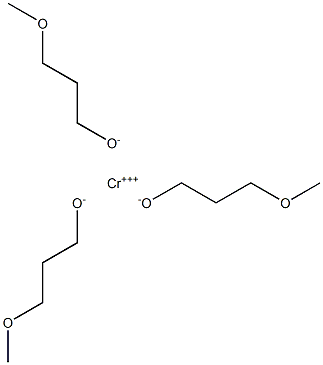 CHROMIUM(III) METHOXYPROPOXIDE, 10-12% in Methoxypropanol Structure