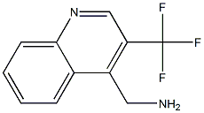 [3-(TrifluoroMethyl)quinolin-4-yl]MethanaMine Structure