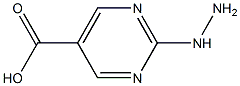 2-HydrazinylpyriMidine-5-carboxylic acid Structure