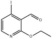 2-ethoxy-4-iodonicotinaldehyde Structure