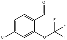 4-Chloro-2-(trifluoroMethoxy)benzaldehyde, 97% Structure