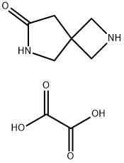 2,6-Diazaspiro[3.4]octan-7-one oxalate 구조식 이미지