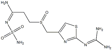 FaMotidine sulfoxide Structure