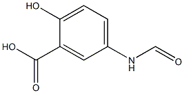 N-ForMyl-5-aMinosalicylic Acid Structure