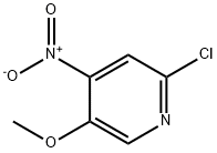 2-chloro-5-Methoxy-4-nitropyridine Structure