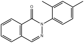 2-(2,4-디메틸페닐)프탈라진-1(2H)-온 구조식 이미지