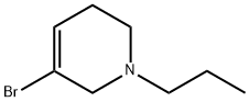 3-broMo-1-propyl-1,2,5,6-tetrahydropyridine 구조식 이미지