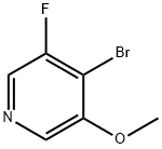 4-BROMO-3-FLUORO-5-METHOXYPYRIDINE Structure