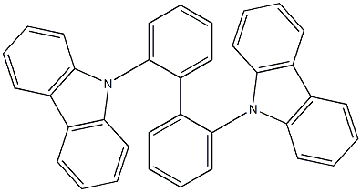 2,2'-di(9H-carbazol-9-yl)-1,1'-biphenyl Structure