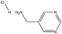 pyriMidin-5-ylMethanaMine hydrochloride Structure
