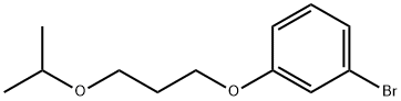 1-broMo-3-(3-isopropoxypropoxy)benzene 구조식 이미지