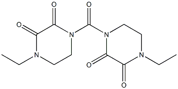 4,4'-carbonylbis(1-ethylpiperazine-2,3-dione) Structure