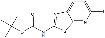 (5-Iodo-thiazolo[5,4-b]pyridin-2-yl)-carbaMic acid tert-butyl ester Structure
