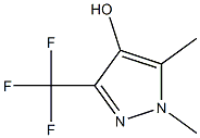 1,5-DiMethyl-3-(trifluoroMethyl)-1H-pyrazol-4-ol Structure