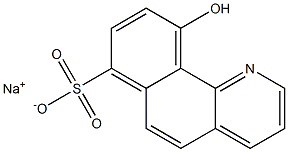 10-Hydroxybenzo[h]quinoline-7-sulfonate SodiuM Salt 구조식 이미지