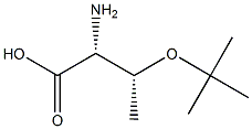 O-tert-Butyl-D-allo-threonine Structure
