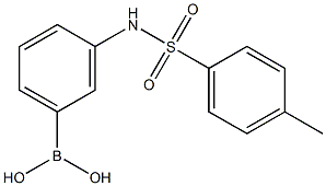 3-(p-ToluenesulfonylaMino)benzeneboronic acid 구조식 이미지