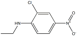 2-chloro-N-ethyl-4-nitroaniline 구조식 이미지