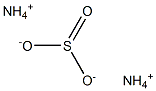 AMMONIUM SULFITE (35% SOLUTION IN WATER) Structure