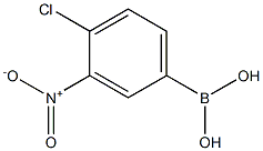 4-Chloro-3-nitropphenylboronic acid Structure